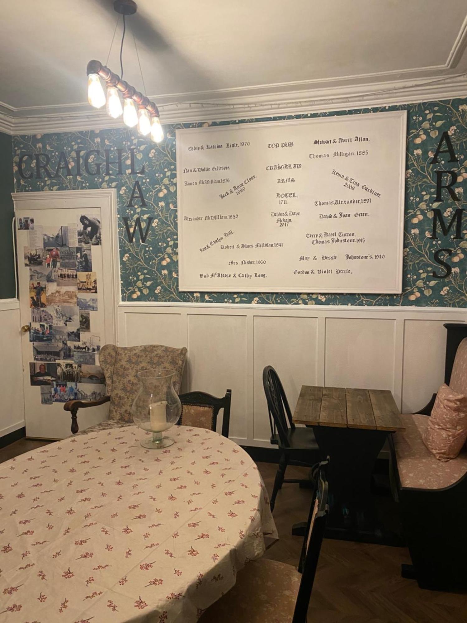 Craighlaw Arms Vintage B&B Kirkcowan Bagian luar foto